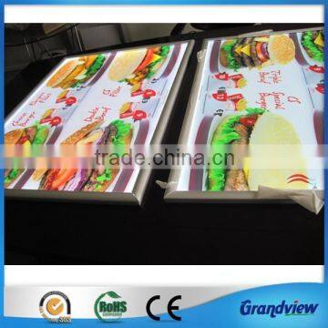 Popular Advertising Aluminum Frame Lighted Menu Board photo-6