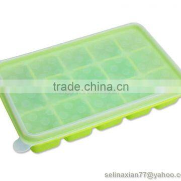 15 Cavity Square Silicone Baby Food Freezer Storage Container Multi-Portions photo-3