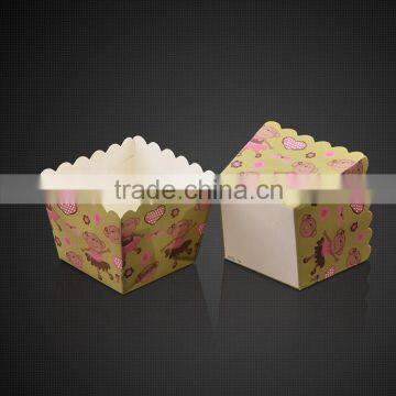 XFB19 BAKEST New Hot Sale High Temperature Resistance Square DIY Baking Muffin Cake Paper Cup photo-4