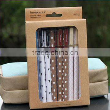 Kraft paper box with window