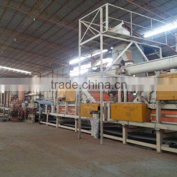 Wood waste recycle / bagasse based particle board production line / making machine with 5000-100000m3 yearly capacity