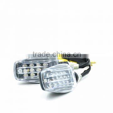 2W 12V 12LEDs Yellow Waterproof Motorcycle Indicator Turn Signal Light photo-3