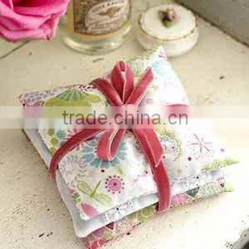 100% cotton scented embroidery drawer sachet