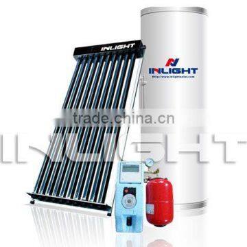 2016 New style heat pipe solar system for hot water and house heating