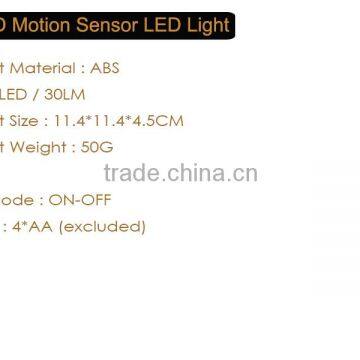 Powered By 4*AA Battery 30LM 6LED Motion Sensor LED Light photo-6