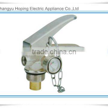 Fire Fighting Valve With Pressure Gauge