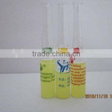 Logo printed glass vials