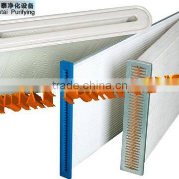 HEPA Filter/High/medium Efficiency Panel Filter with Clapboard(clean room filter,dust filter)