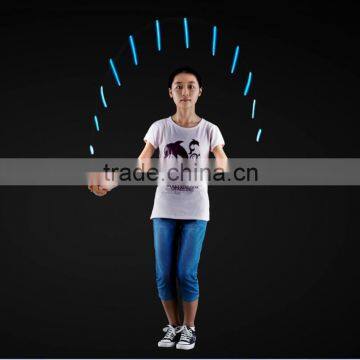 Innovative LED lighted skipping rope crossfit jump rope/fitness/body building