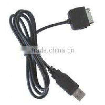 USB Hotsync/Charging Cable for Zune (black) (GF-ZUC-1) (usb charging cable/usb cable)