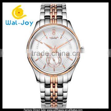 WJ-5513S newest stainless steel 3ATM water resistant sapphire glass business Megir men watch