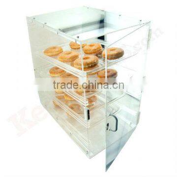 Acrylic cake Donut & Pastry Display Case - 4 Shelves