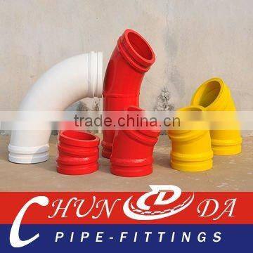 DN125 Concrete Pump Elbows (10D,15D,20D,30D,45D,90D)