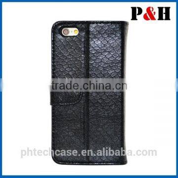 For iPhone 6 Wallet cover case design leather cases, for mobile phone 6 4.7 inch protective cover case with card slot