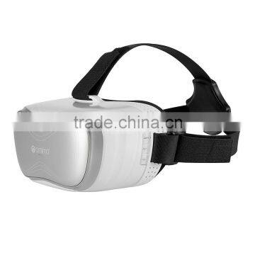 VR Virtual Reality 3D Glasses Headset Oculus Rift Head Mount 3D Movies Games For 3.5-6.0 inch Phone + Bluetooth Remote Control