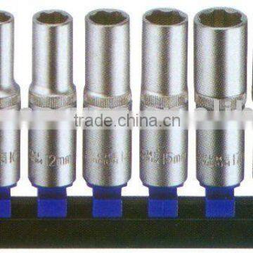 7 PCS 1/2" DR. DEEP SOCKET SET (GS-4201W)