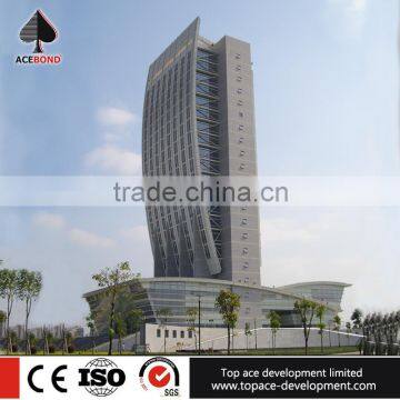 Environmental protection curved aluminum honeycomb panel