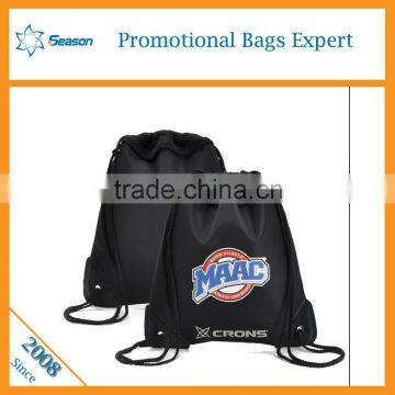 Taobao price Customeried printing bag men sport cheap Drawstring bags Wholesale