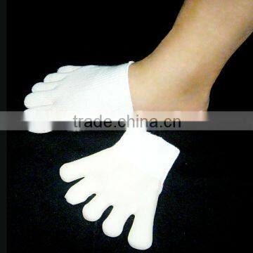 THV-500 beauty Moisture Gel 5 toe Socks separators socks