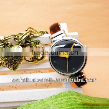 New arrival resin band sapphire crystal slim bracelet watches for woman