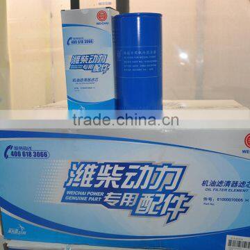 Weichai Power Engine Parts 61000070005 Weichai Truck Oil Filter photo-6