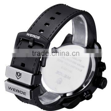 WEIDE WH3315 Fashionable Luxury Digital Analog Silicone Wrist Watch photo-6