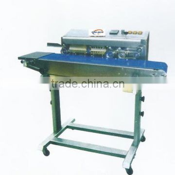 2014 newest automatic electrric inductor plastic bag sealing machine