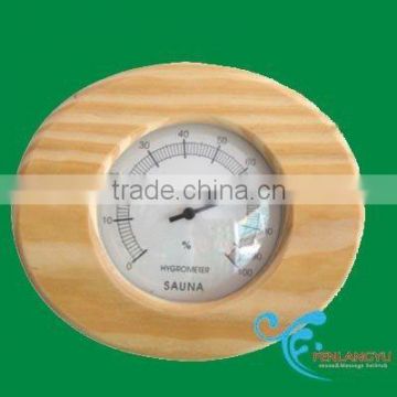 Sauna accessories(wooden thero-hygrometer)