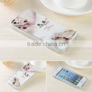 TPU Color Drawing Wholesale for Iphone 5 Custom Back Cover Case photo-6