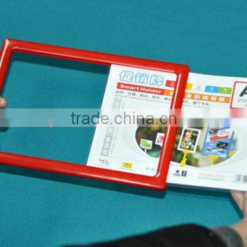 A3 A4 A5 Plastic Snap Frames , Advertising Display Poster Pop Bid Frame