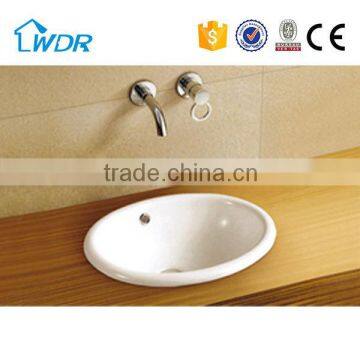 China Suppliers Bathroom Ceramic Above Counter Basin