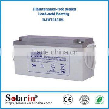 Renewable energy equipment 6v 5ah 20hr rechargeable battery