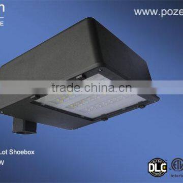 New design slim 75W led shoe box light can replace