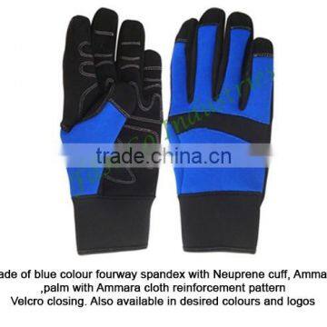 Cheap safety work mechanics gloves for mining / industries