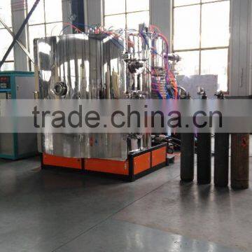 Arc plasma sputtering vacuum coating machine for wheel hub