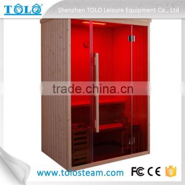 outdoor sauna room 3 person infrared sauna room heater