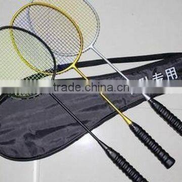 Carbon fiber woven high strength badminton racket hot sell