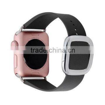2016 New Hot Smart Watch Replacement Strap Leather Band Modern Buckle Watch Band For Apple Watch photo-3