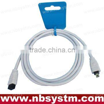 6FT FIREWIRE CABLE 6 TO 4 PIN IEEE 1394 iLINK PC MAC