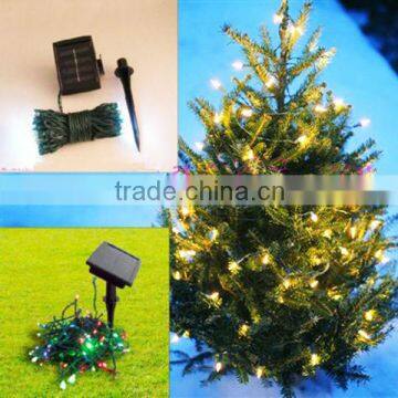 tree decoration solar led christmas light