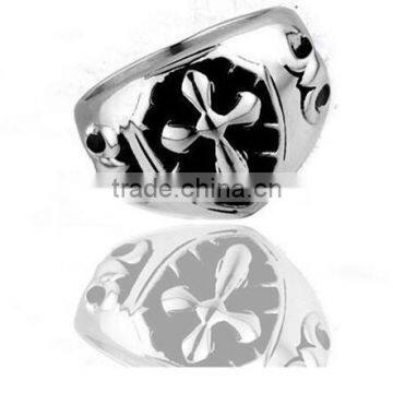 Fashion Jewelry Wholesale Men's Stainless Steel Skull Ring