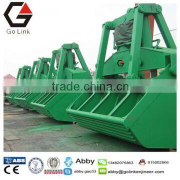 Wuxi Hydraulic Double Clamshell grab bucket for crane