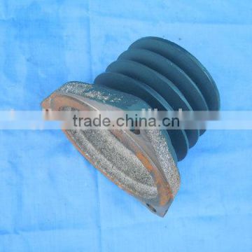 3&4&5&6 Grooves Belt Pulley With Triangle Plate For Farm Machine