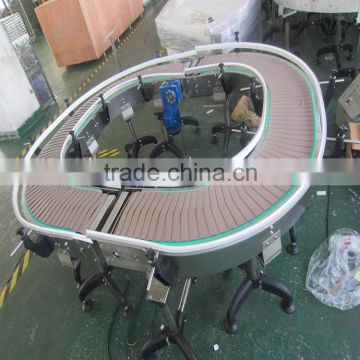 90 degree slat chain conveyor by customized