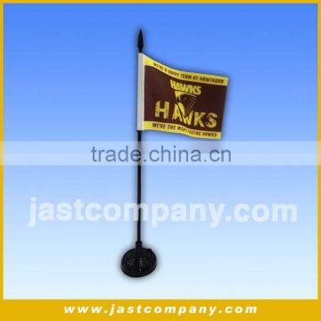 100% polyester custom advertising feather flag