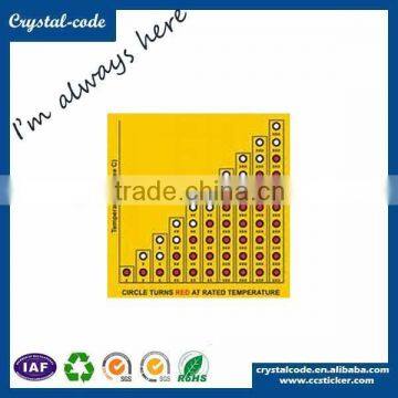 Top Sale Customized Heat Sensitive Color Changing Sticker Temperature photo-3