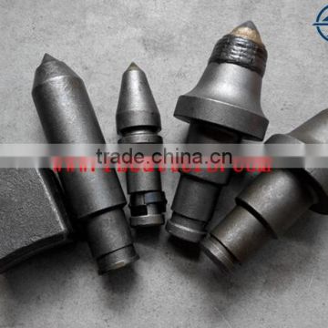 BKS186 BKS187 foundation drilling tools round shank chisel auger bits conical construction tools