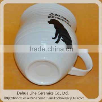 High quality dolomite animal mug