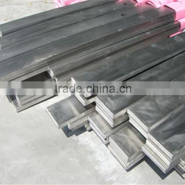 Smooth stainless steel flat bar