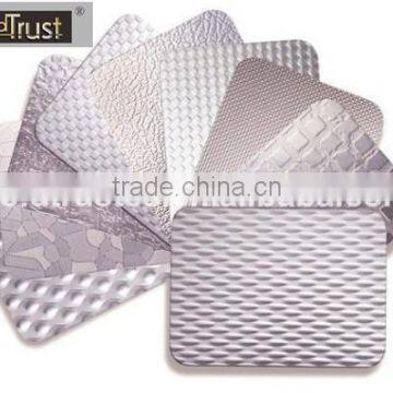 stainless steel embossed sheer sus 304 stainless steel proice list